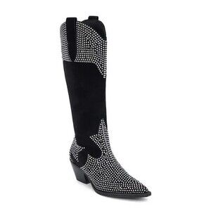Matisse Women's Studded Western Boots Black SZ 7.5 & 8.5- NIB